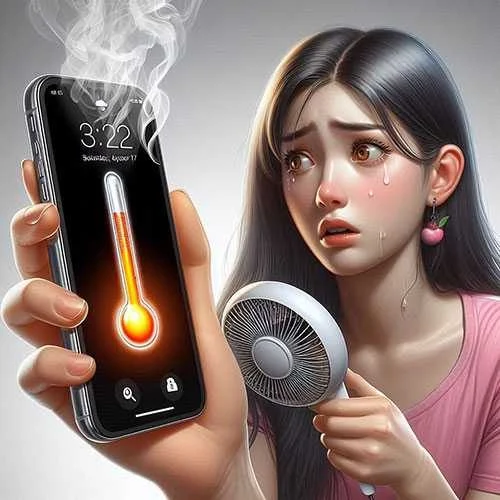علت داغ شدن آیفون