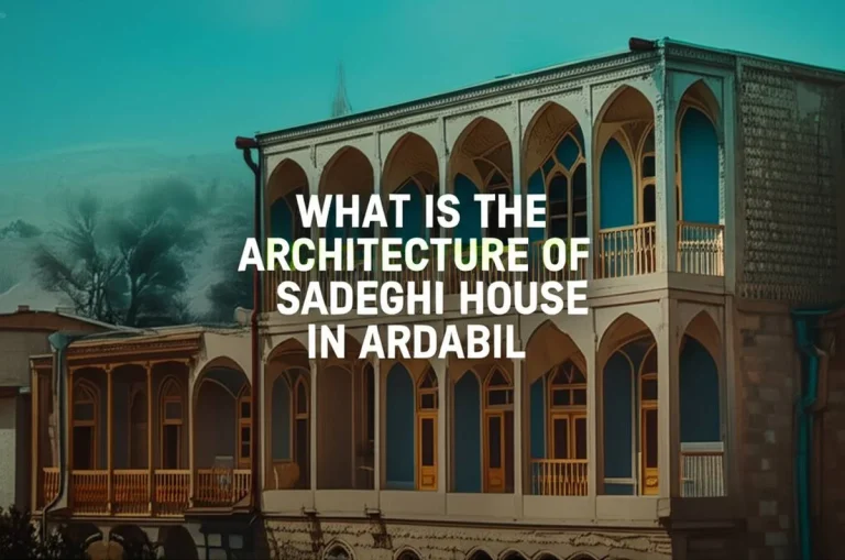 معماری خانه صادقی اردبیل چگونه است؟
