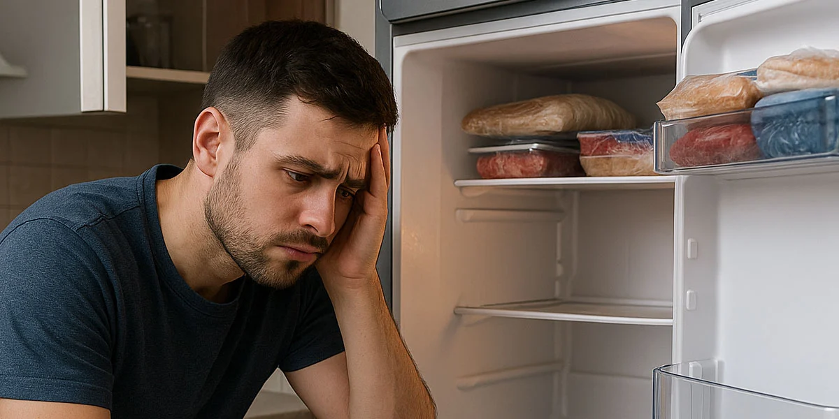 چرا یخچال فریزر خنک نمیکند ولی فریزر آن سرد است؟